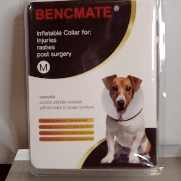 Bencmate washable size M bite and scratch resistant inflatable collar - Picture 5 of 6